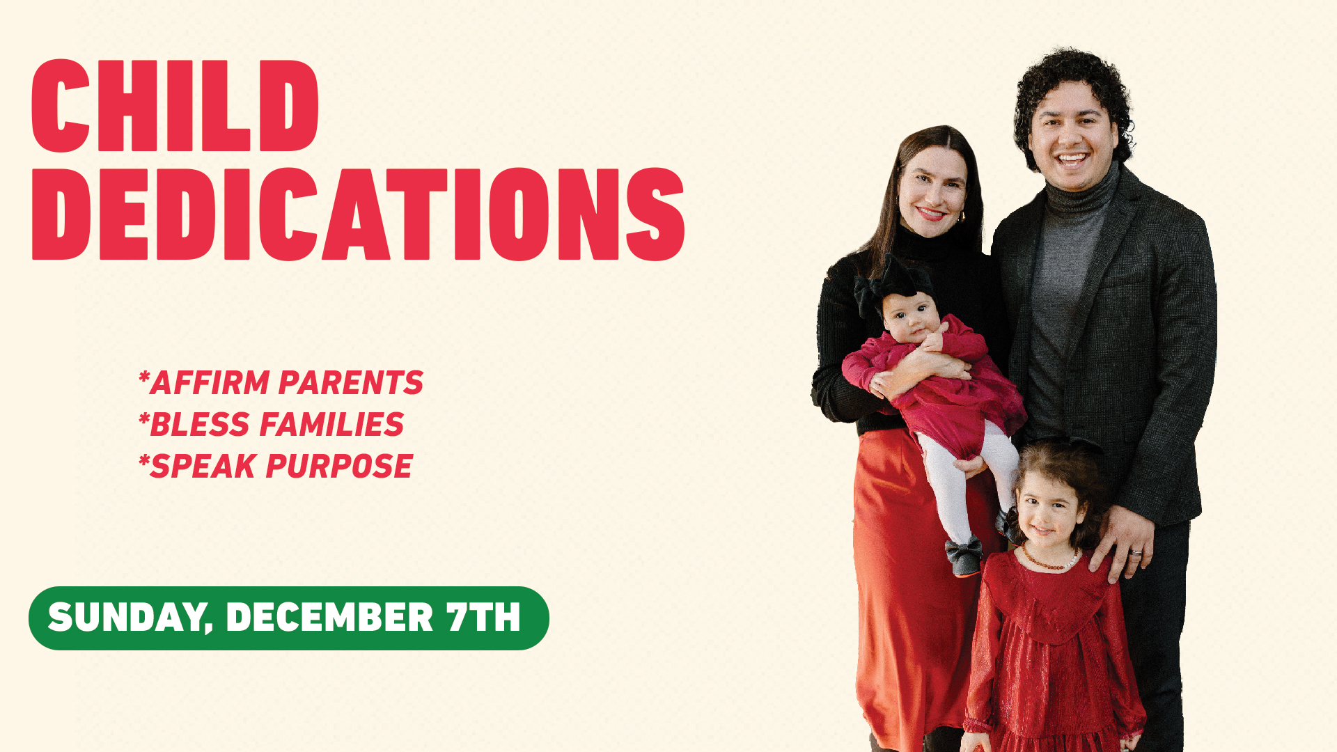 Child Dedications at New City Church
