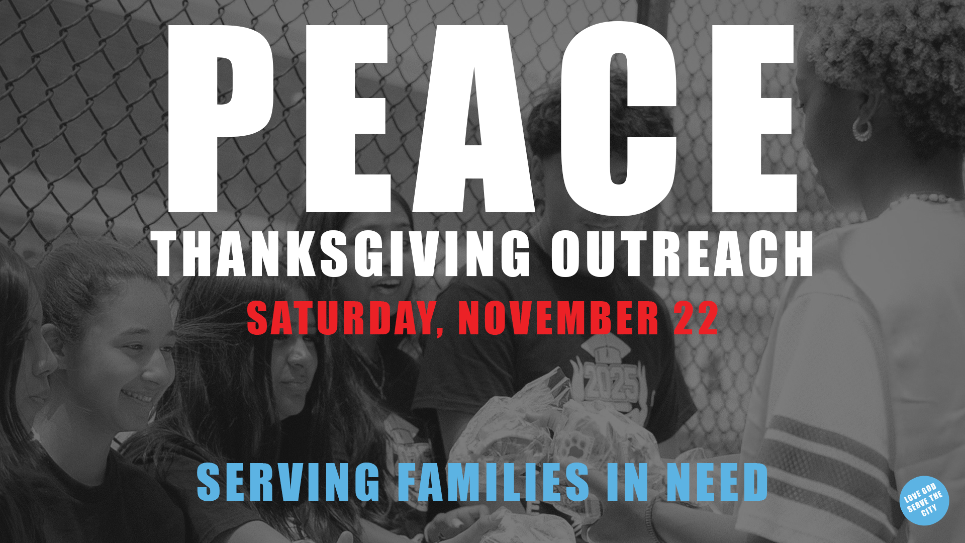 PEACE Thanksgiving Outreach